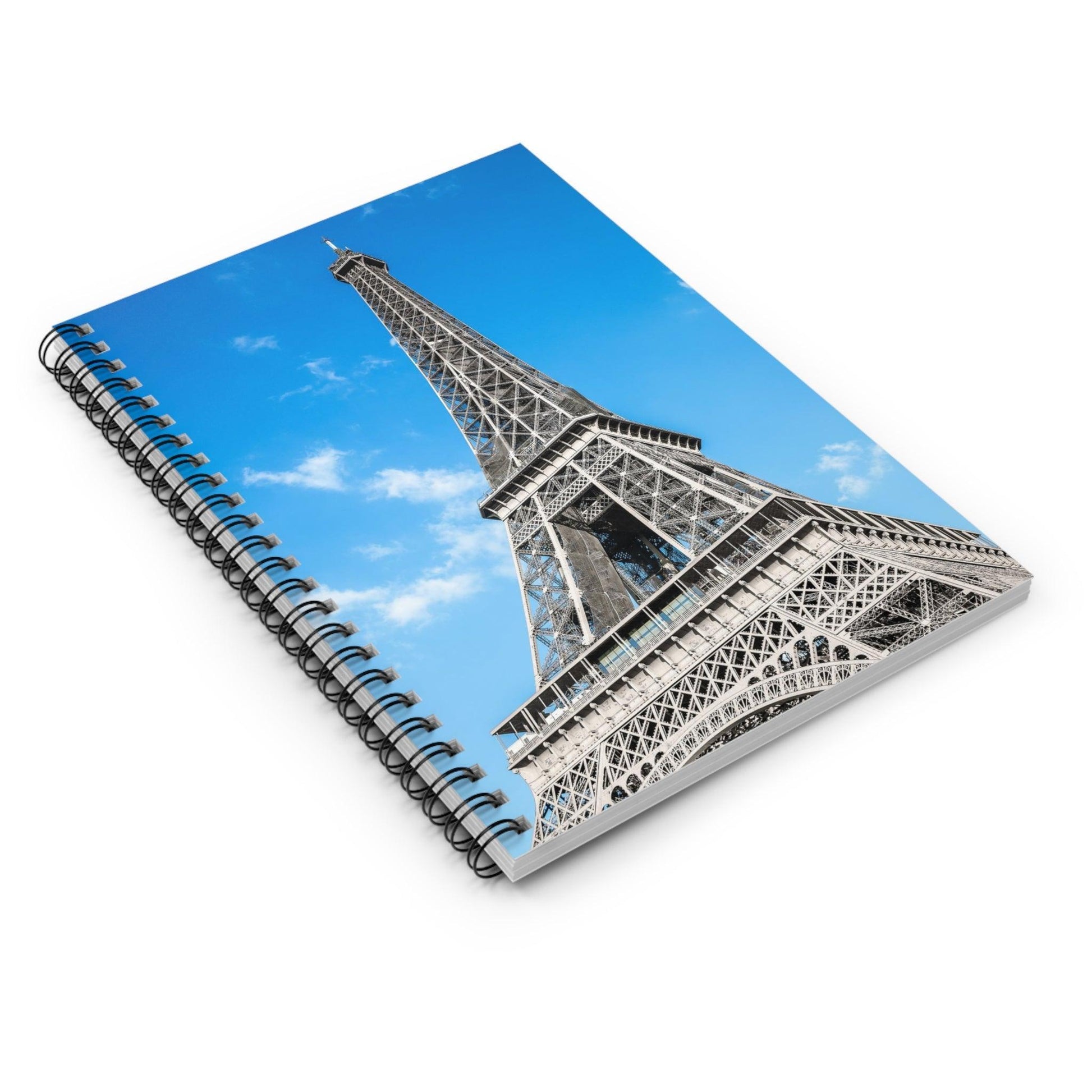 Eiffel Tower Paris France Spiral Notebook - Departures Print Shop