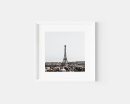 Eiffel Tower Square Photography Print | Paris Photography Print - Departures Print Shop