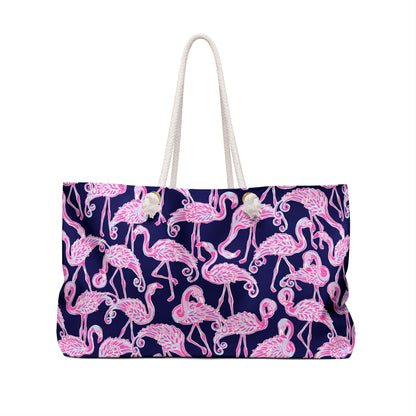 Flamingle | Flamingo Print Beach Bag - Departures Print Shop