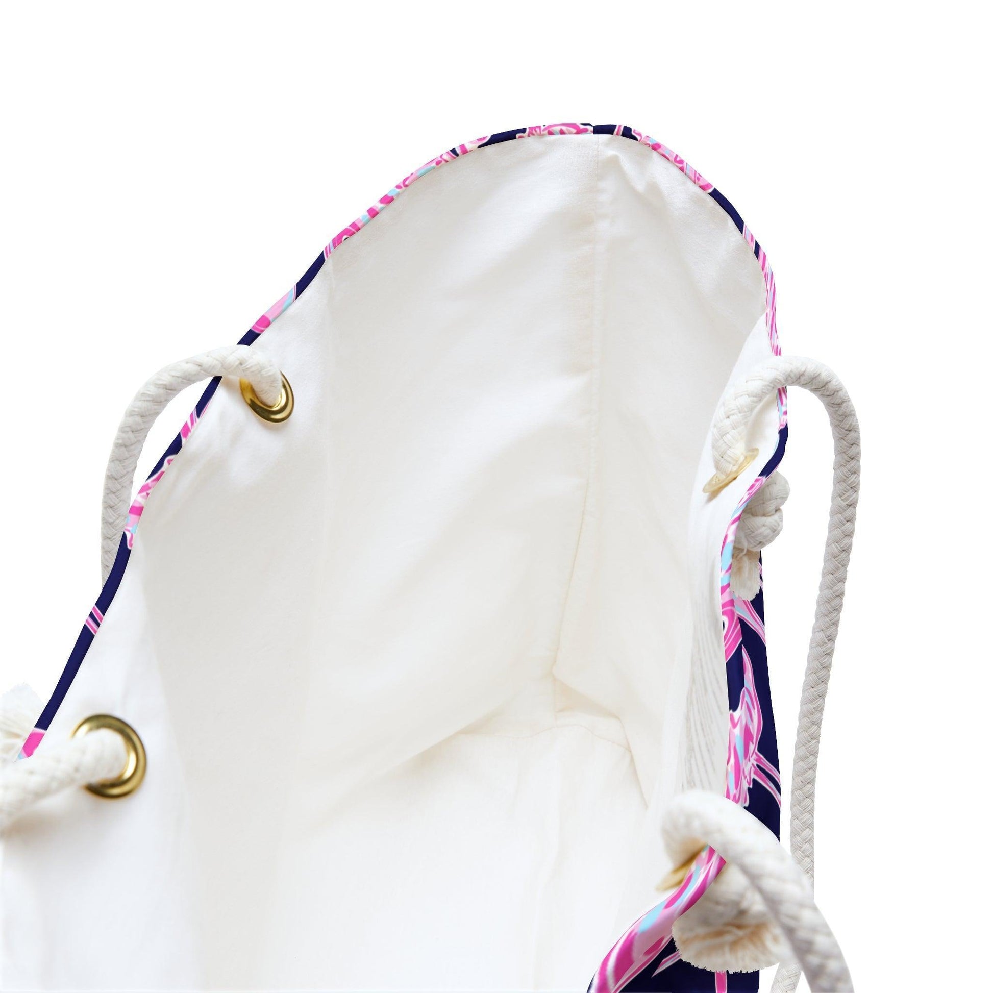 Flamingle | Flamingo Print Beach Bag - Departures Print Shop