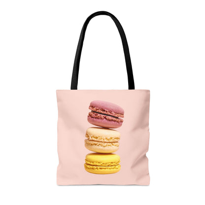 French Macaron Shopping Tote Bag - Departures Print Shop