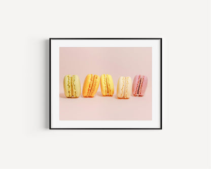 French Macarons Print - Departures Print Shop