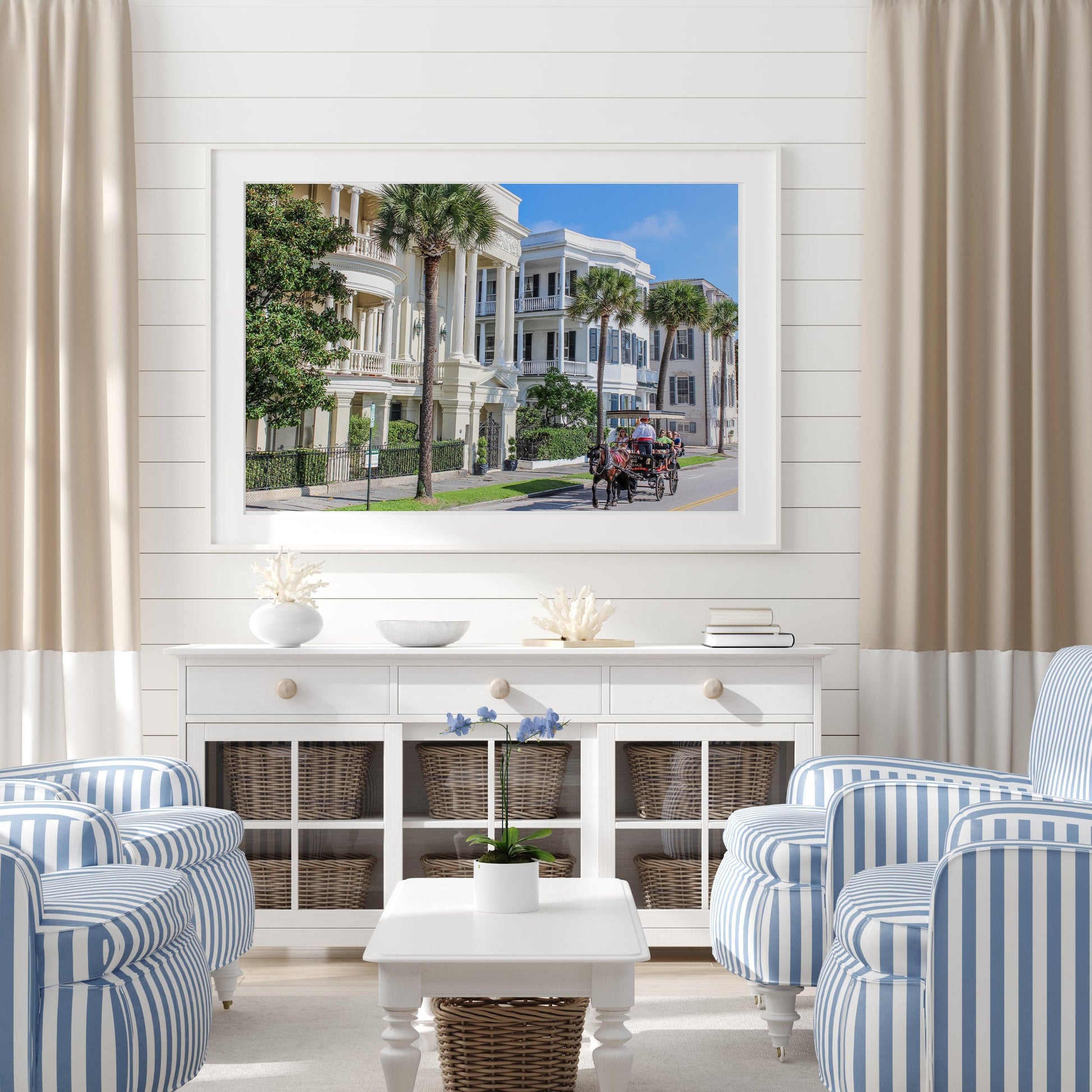Historic Downtown Charleston Photography Print | Charleston South Carolina Photography Print - Departures Print Shop