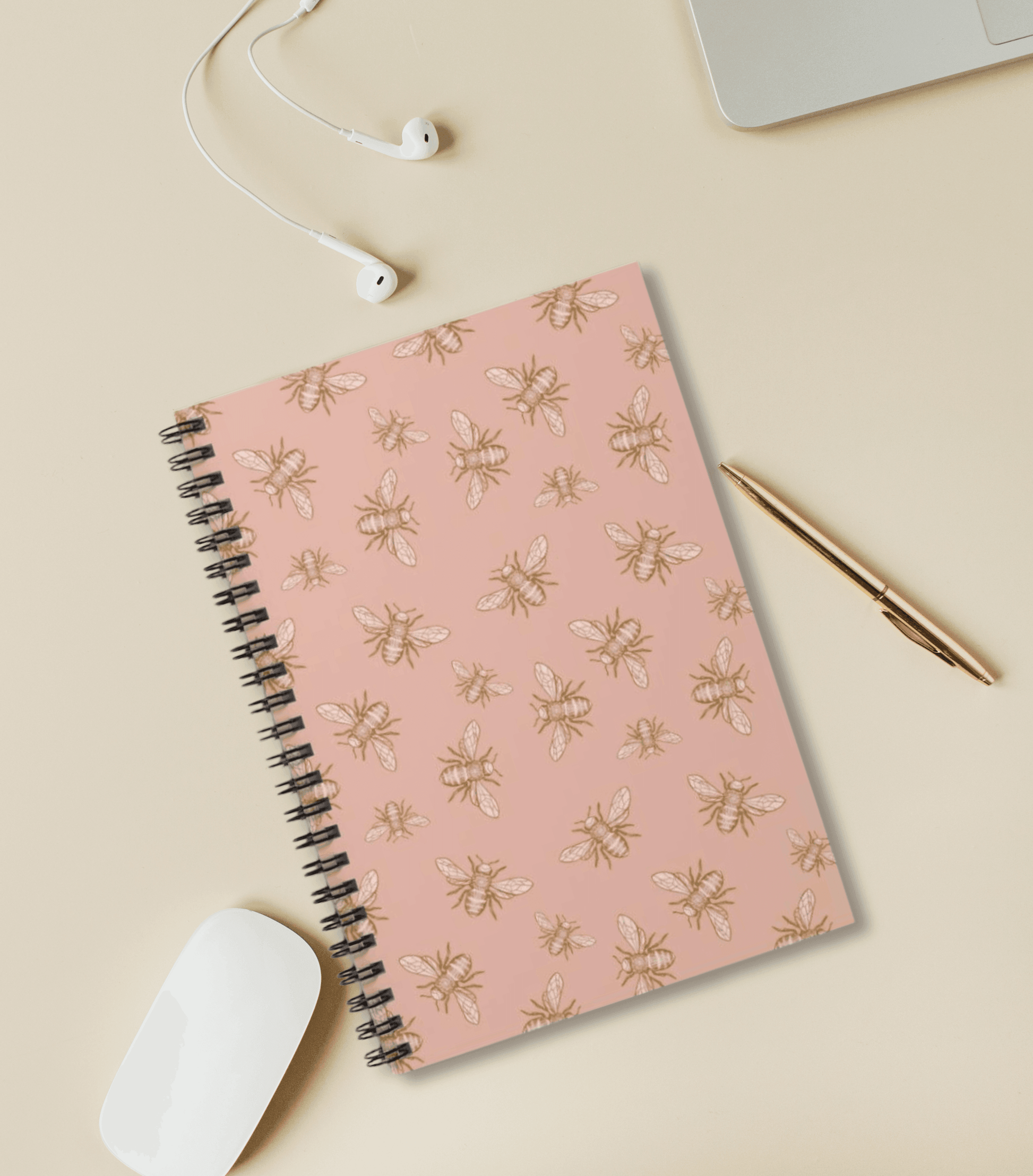 Honey Bee | Spiral Notebook - Departures Print Shop