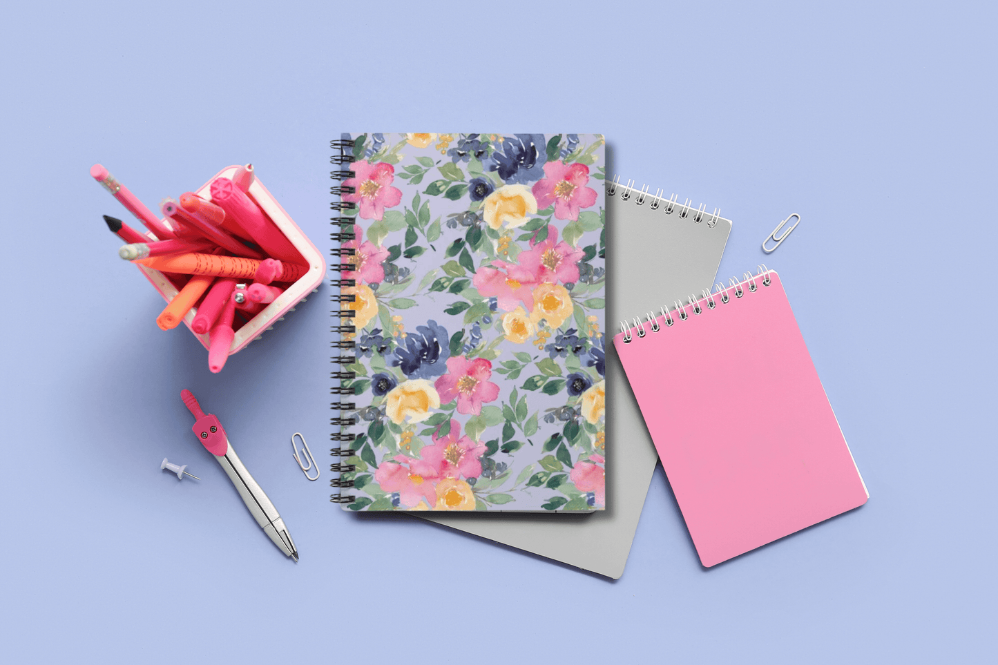 In The Garden Spiral Notebook - Departures Print Shop