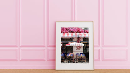 La Favorite Parisian Cafe Print | Paris Photography Print - Departures Print Shop