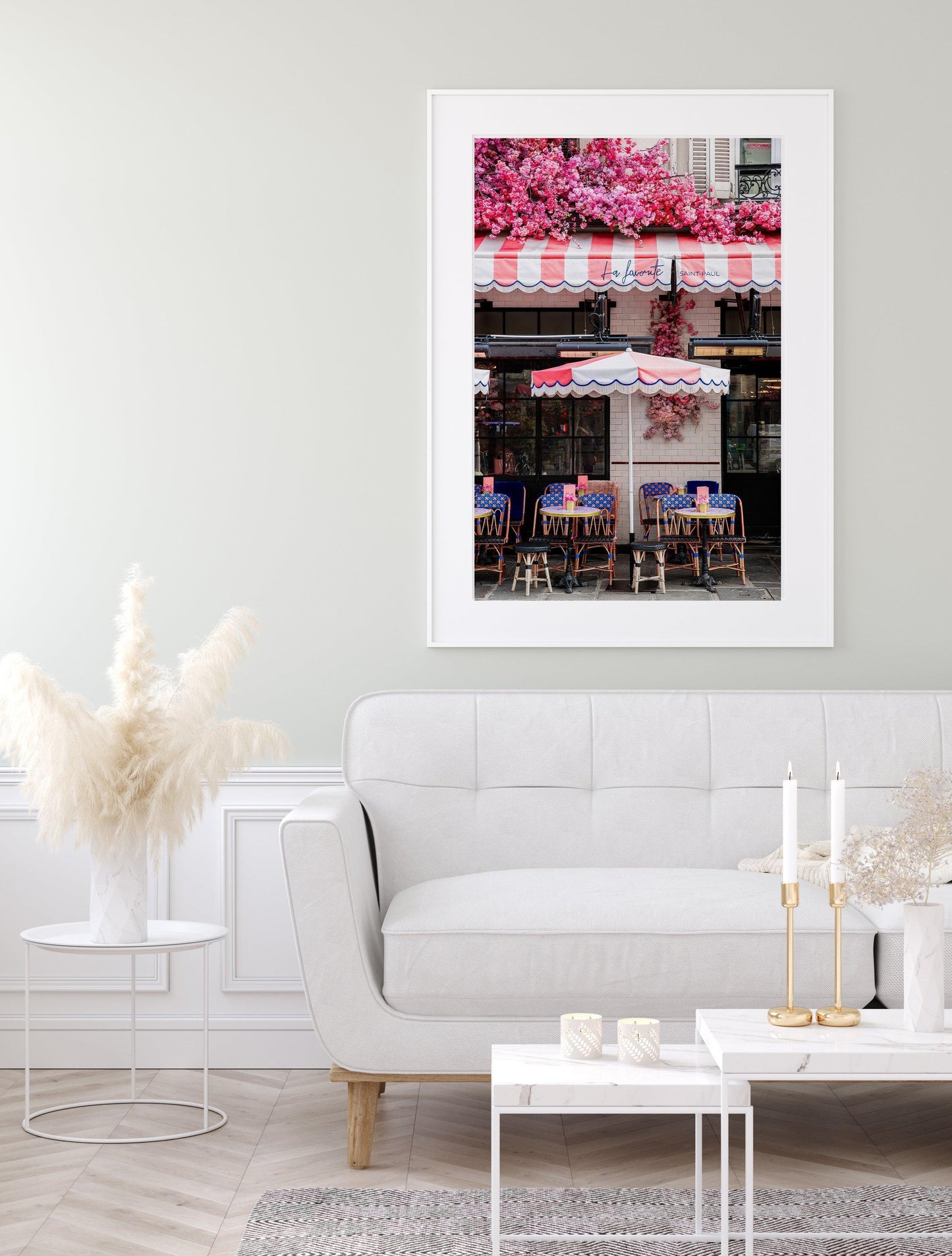 La Favorite Parisian Cafe Print | Paris Photography Print - Departures Print Shop