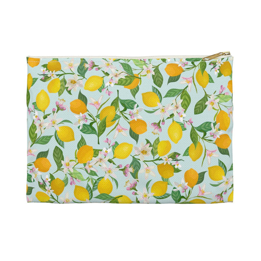 Lemon Blossoms | Lemon Print Travel Bag - Departures Print Shop