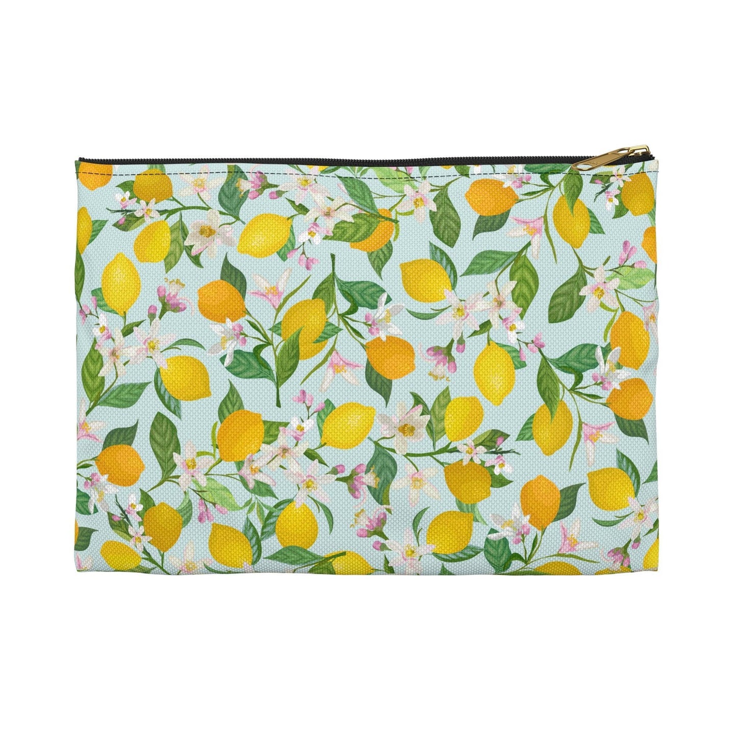 Lemon Blossoms | Lemon Print Travel Bag - Departures Print Shop