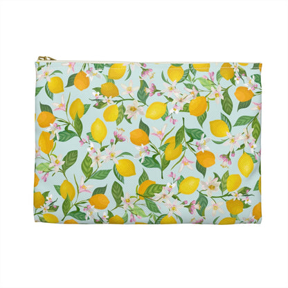 Lemon Blossoms | Lemon Print Travel Bag - Departures Print Shop