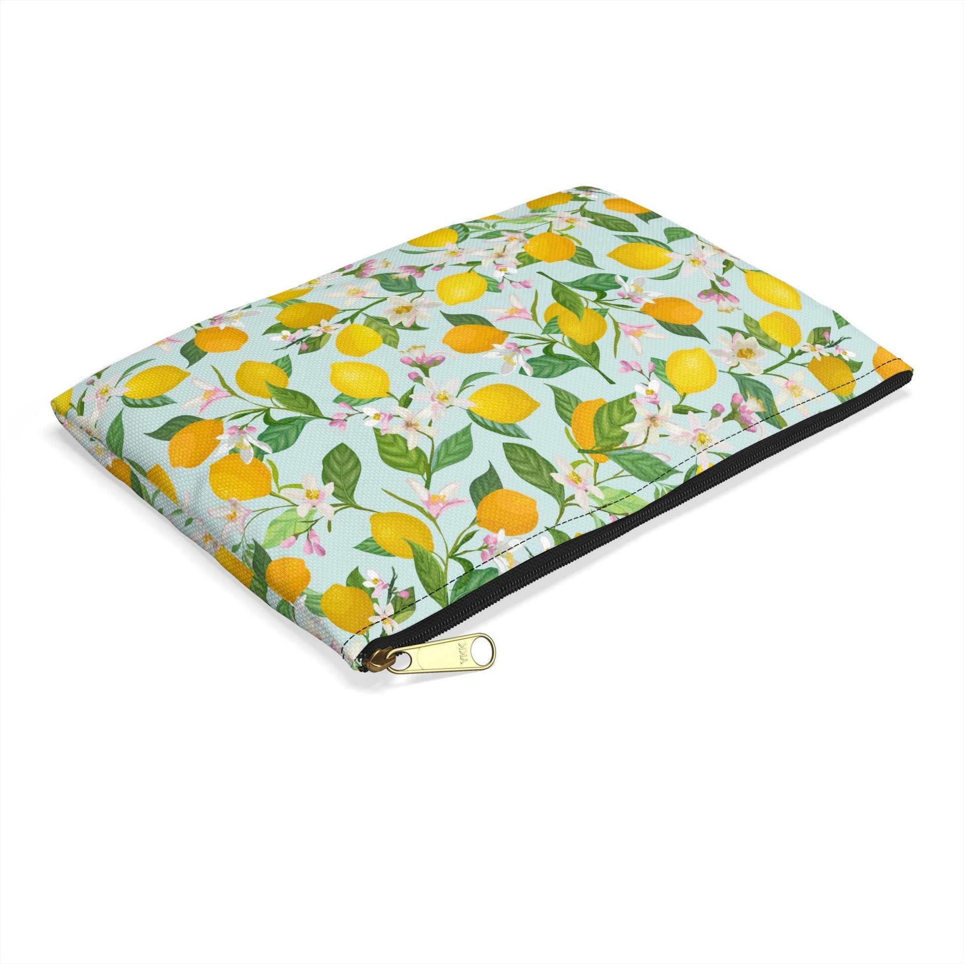 Lemon Blossoms | Lemon Print Travel Bag - Departures Print Shop