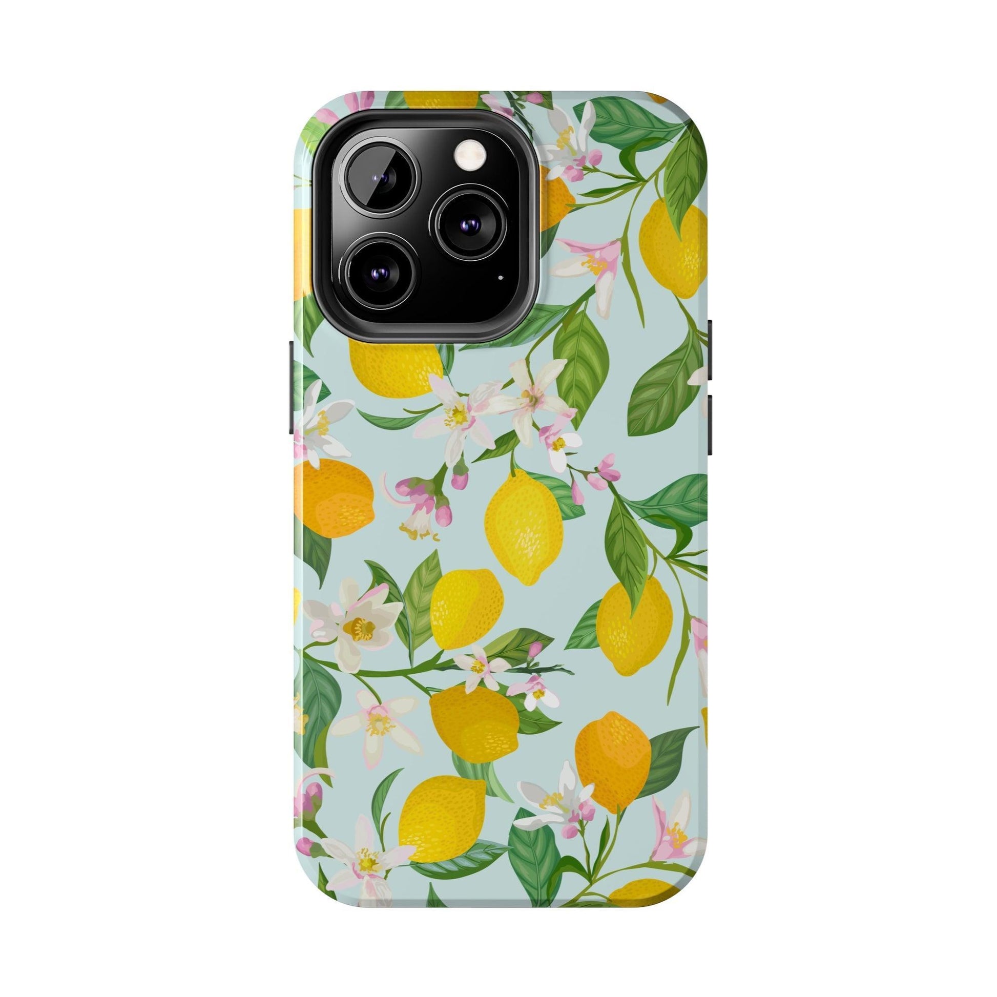Lemon Blossoms Phone Case - Departures Print Shop