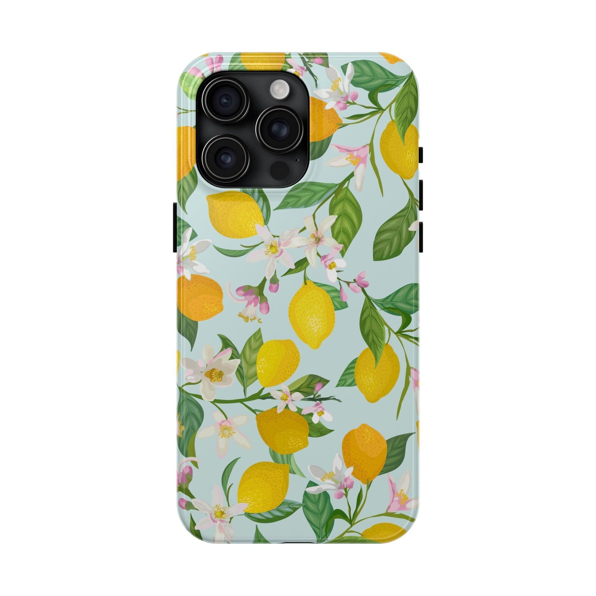 Lemon Blossoms Phone Case - Departures Print Shop