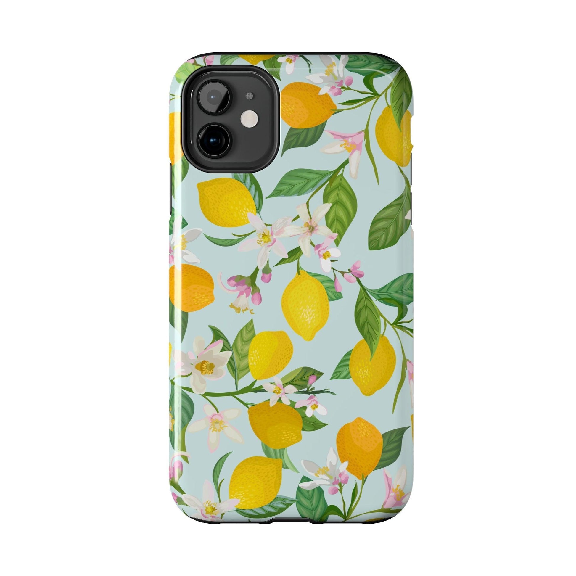 Lemon Blossoms Phone Case - Departures Print Shop