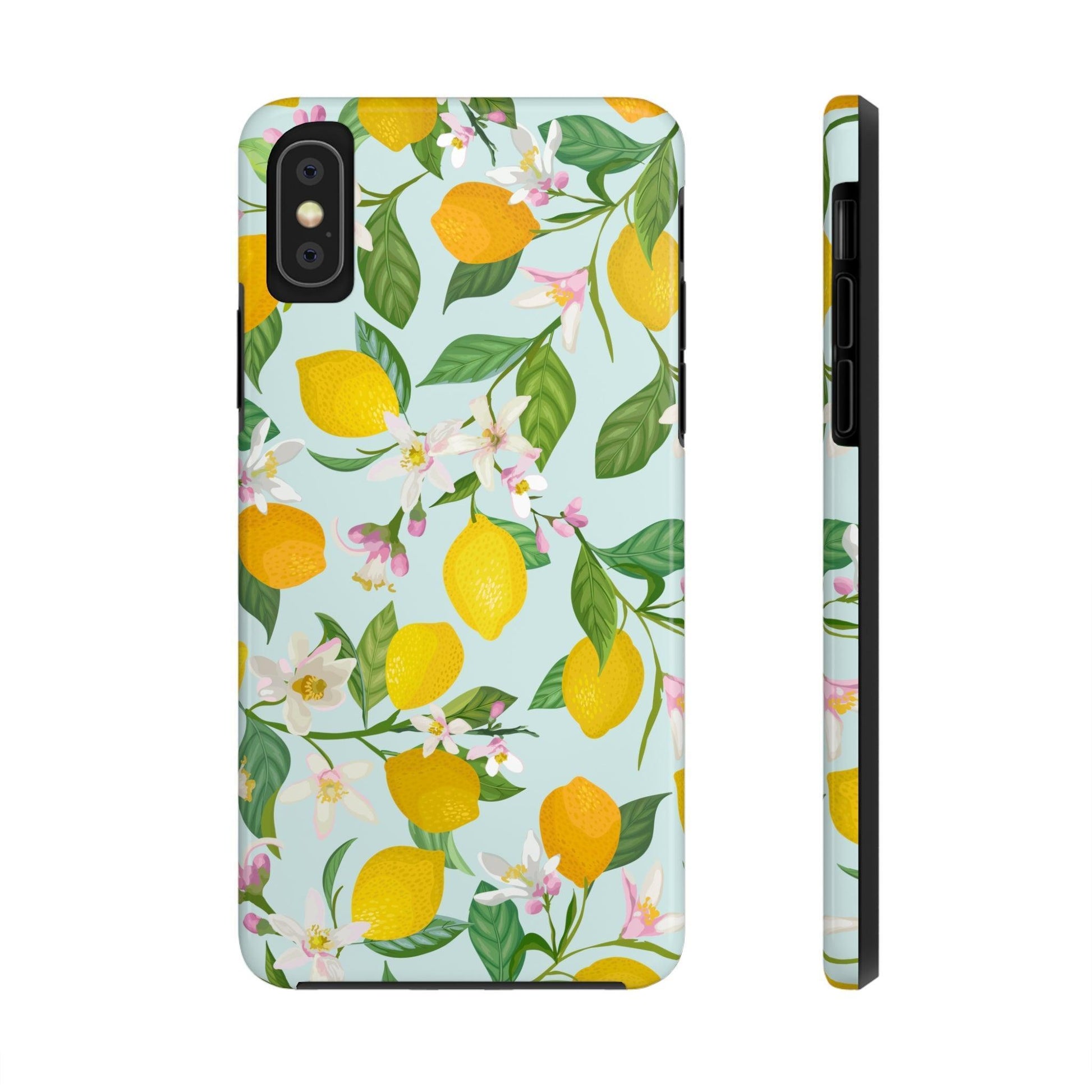 Lemon Blossoms Phone Case - Departures Print Shop