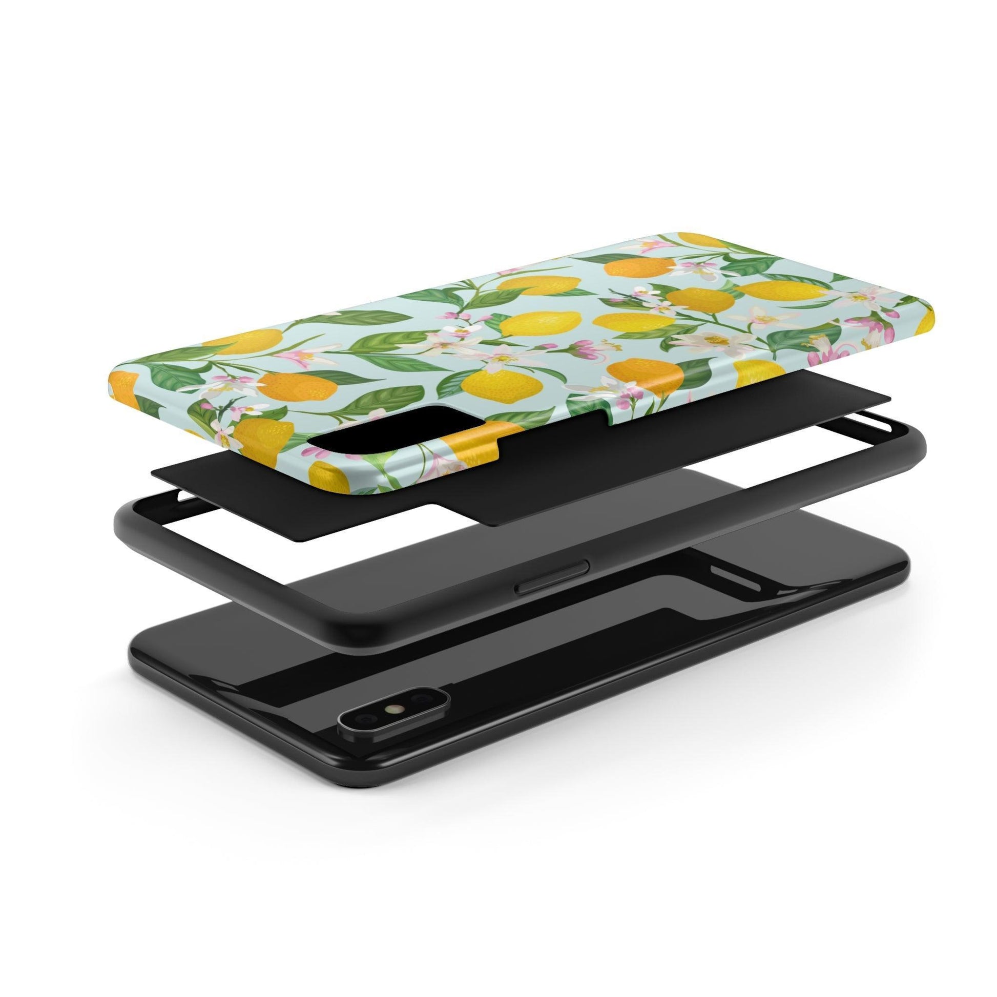 Lemon Blossoms Phone Case - Departures Print Shop
