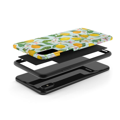 Lemon Blossoms Phone Case - Departures Print Shop