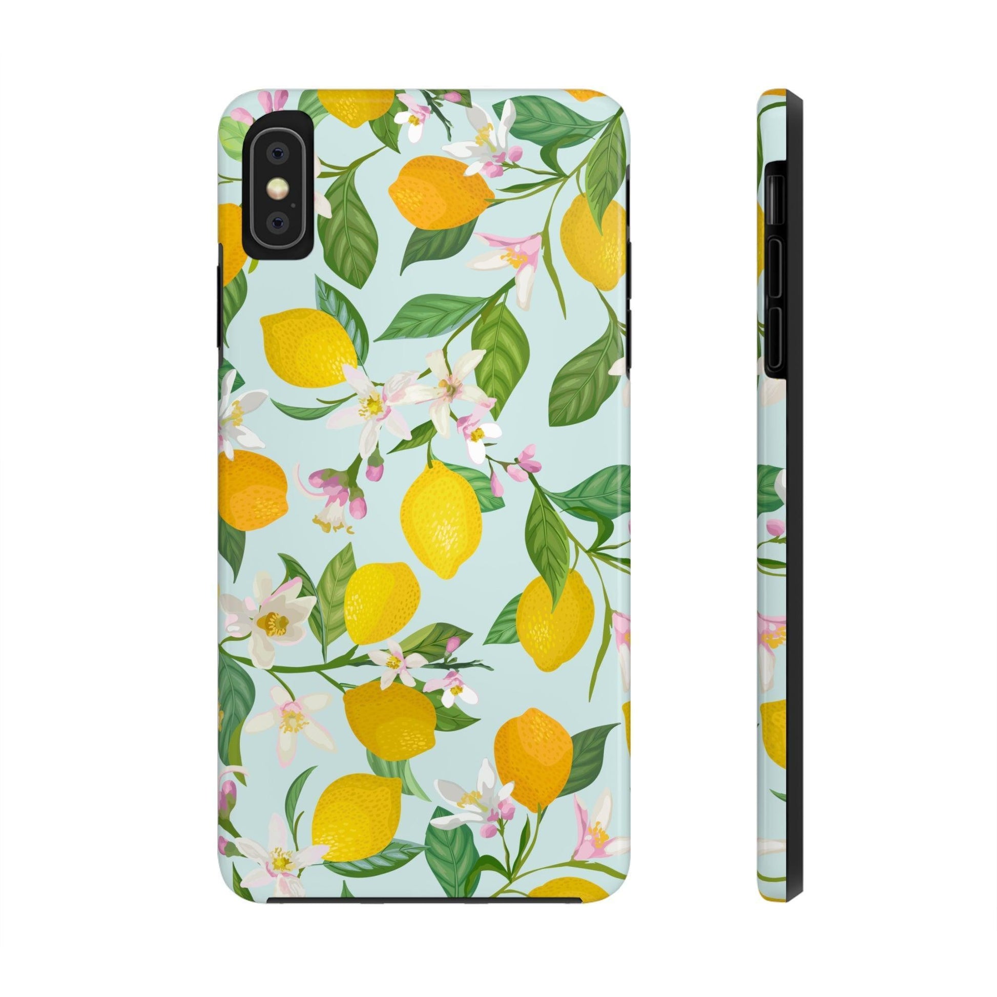 Lemon Blossoms Phone Case - Departures Print Shop