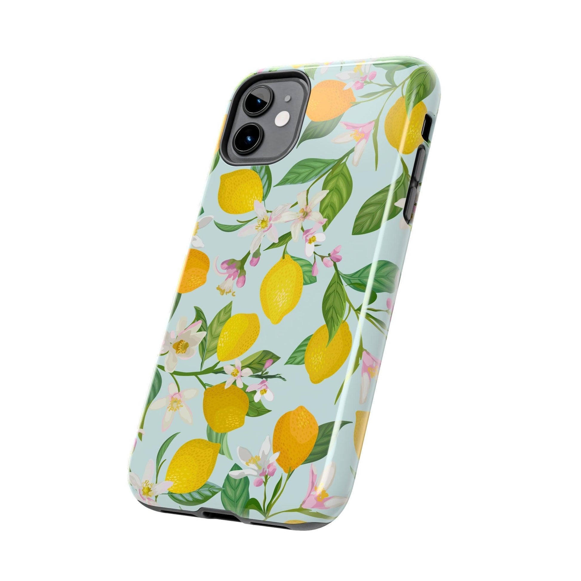 Lemon Blossoms Phone Case - Departures Print Shop