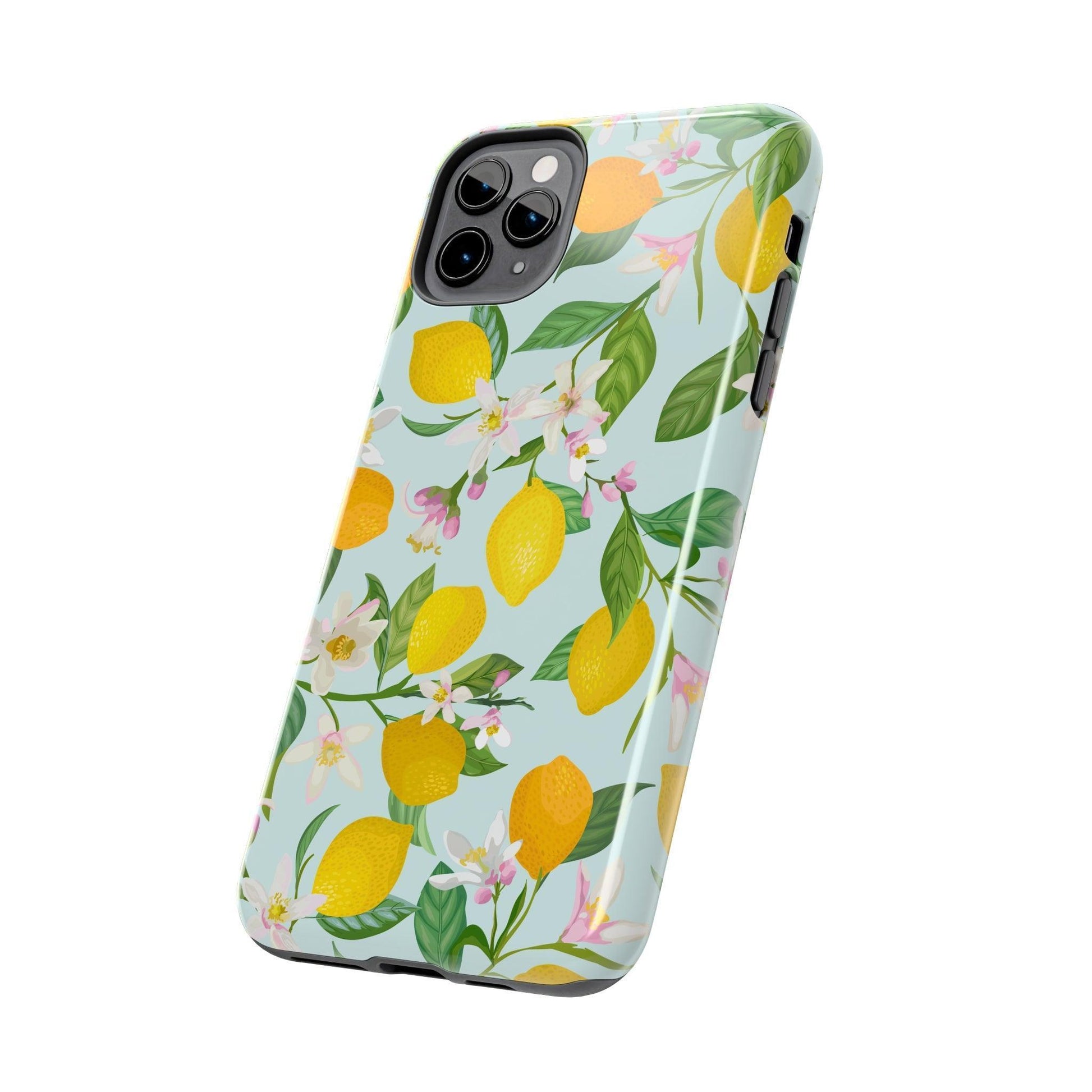 Lemon Blossoms Phone Case - Departures Print Shop