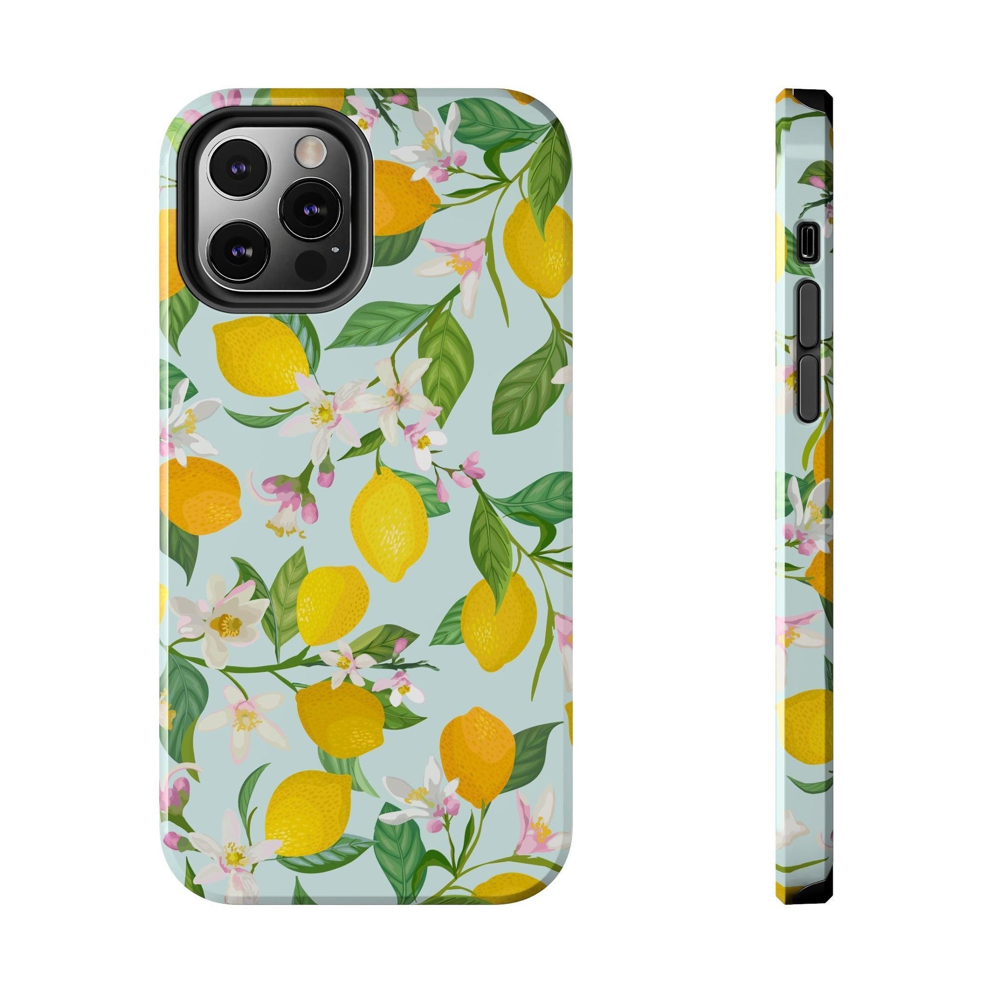 Lemon Blossoms Phone Case - Departures Print Shop