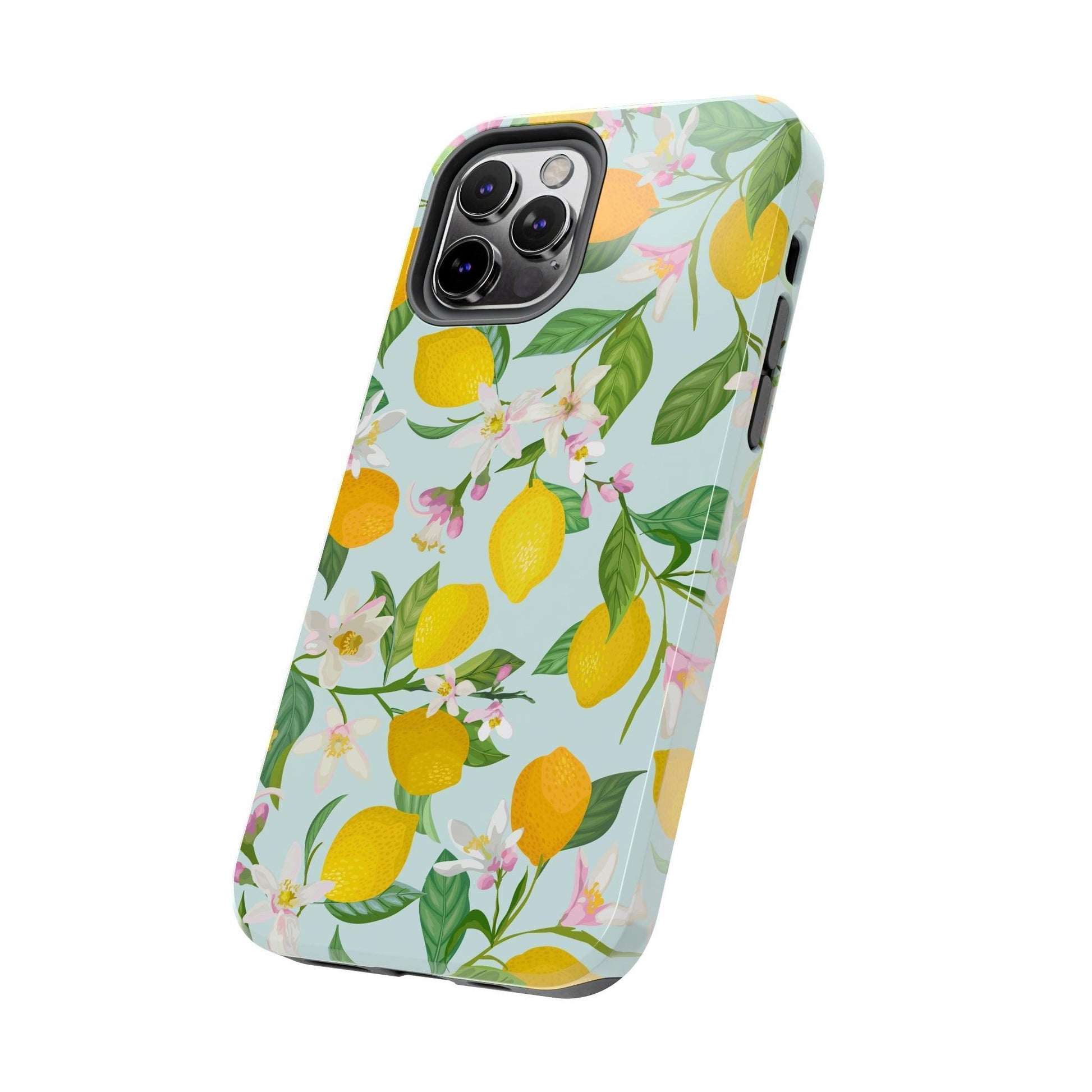 Lemon Blossoms Phone Case - Departures Print Shop