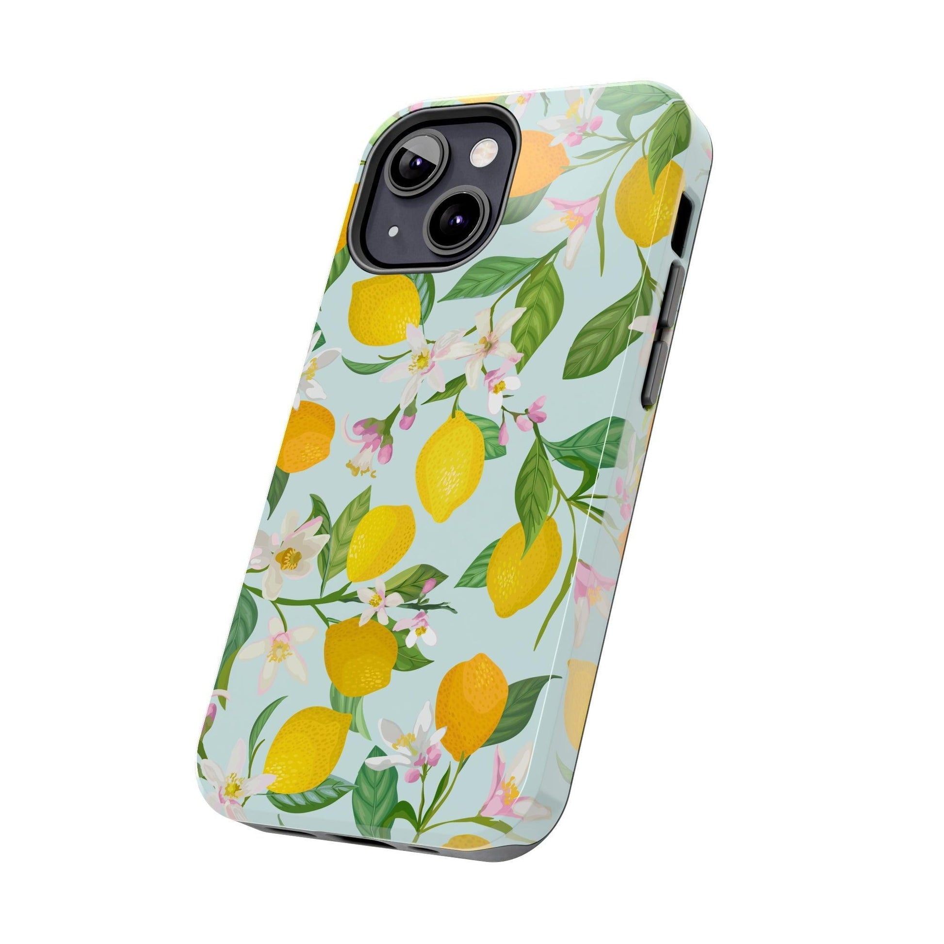 Lemon Blossoms Phone Case - Departures Print Shop