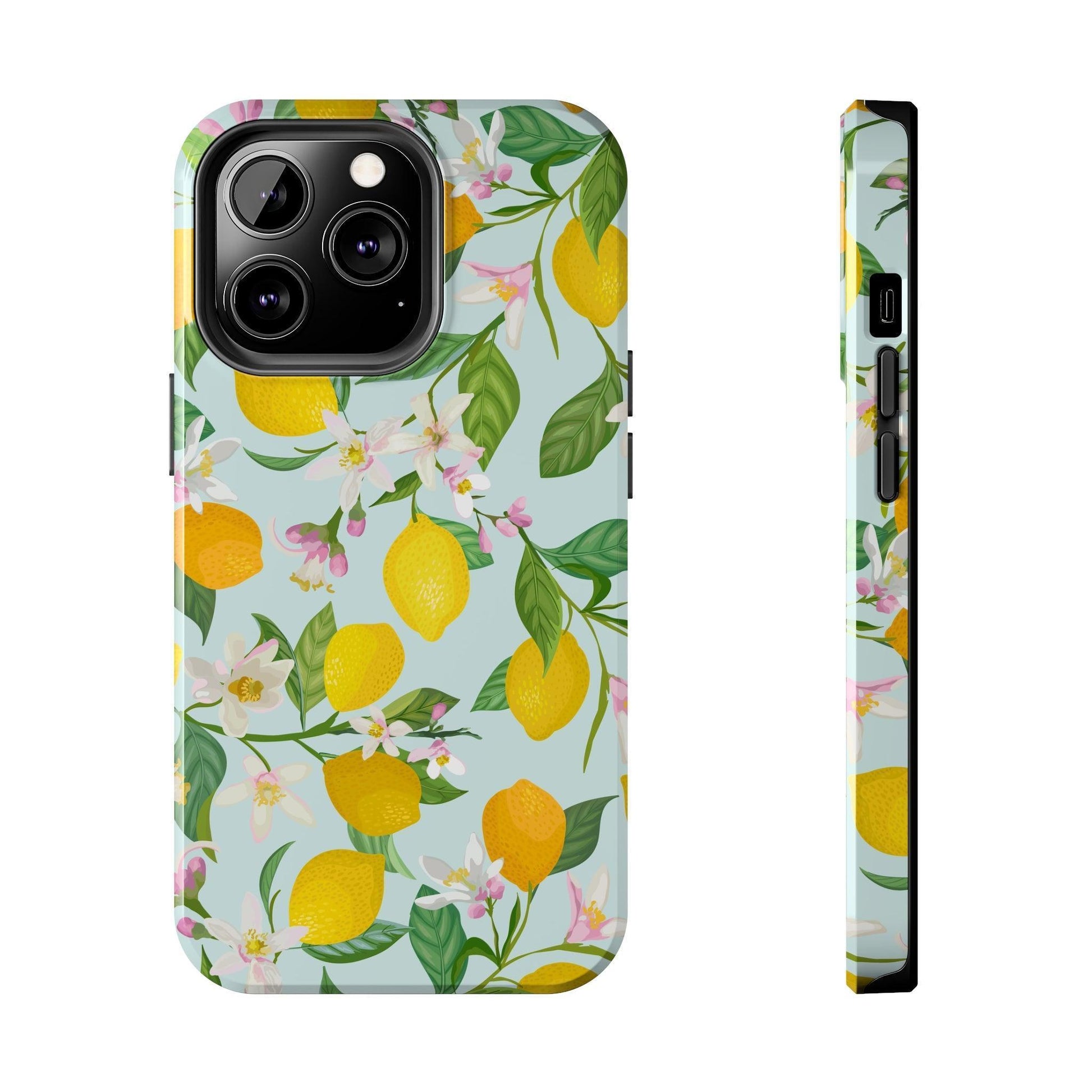 Lemon Blossoms Phone Case - Departures Print Shop