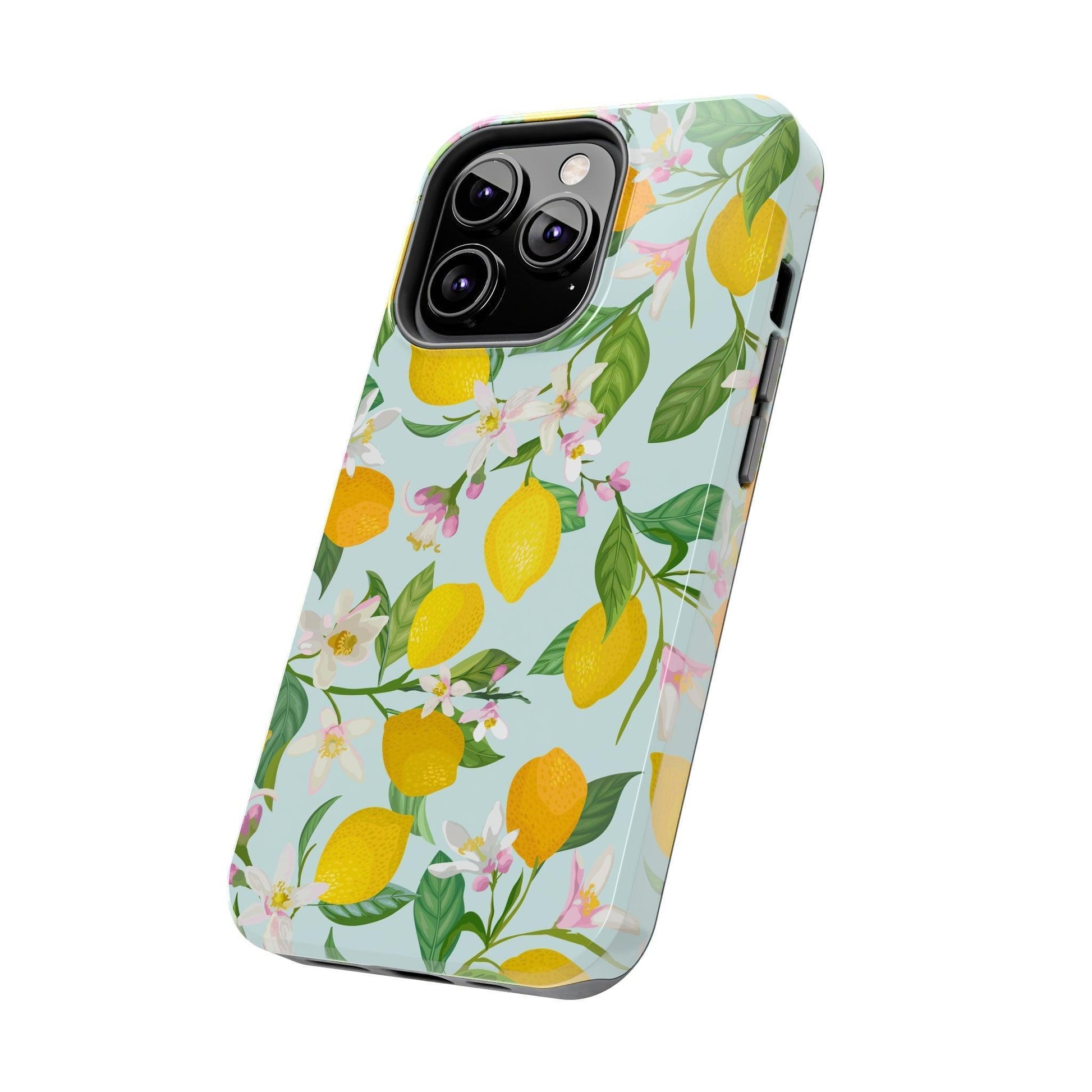 Lemon Blossoms Phone Case - Departures Print Shop