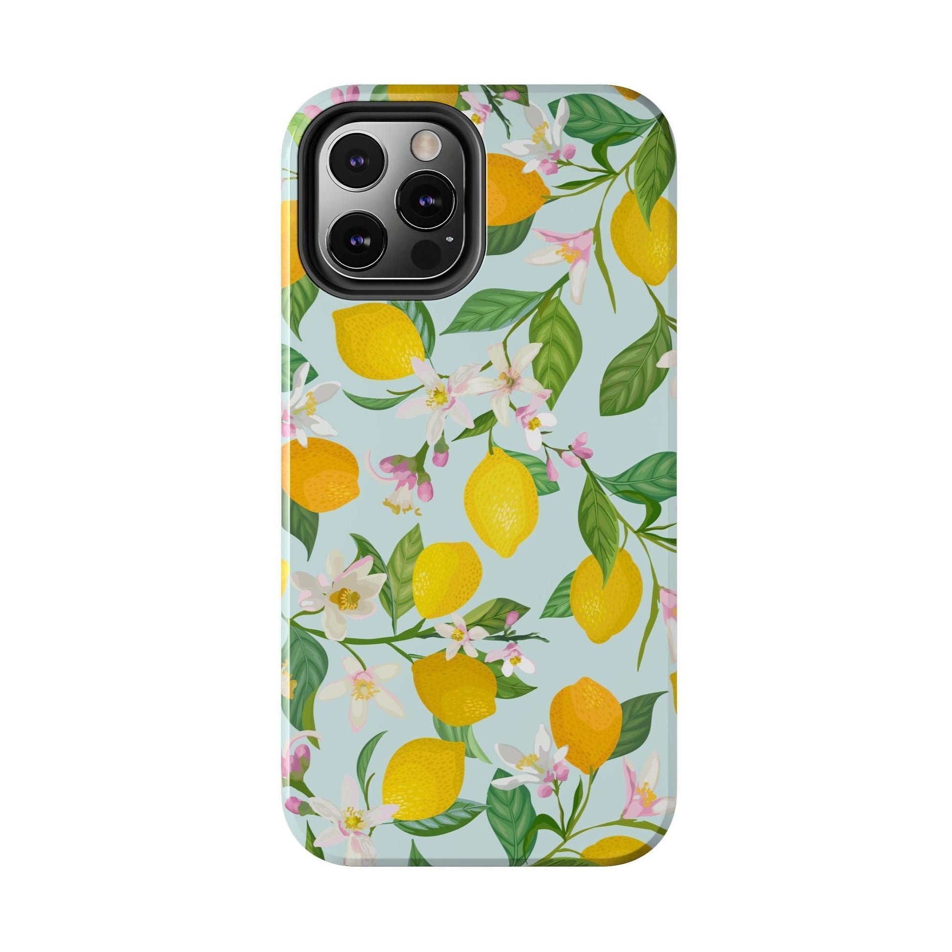Lemon Blossoms Phone Case - Departures Print Shop