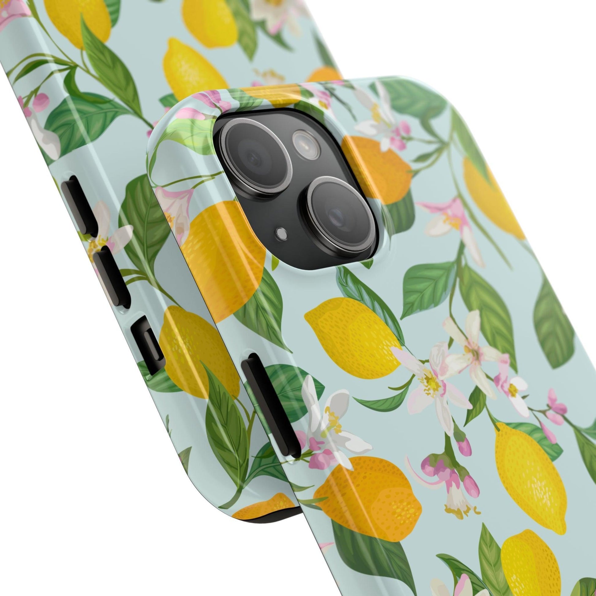 Lemon Blossoms Phone Case - Departures Print Shop