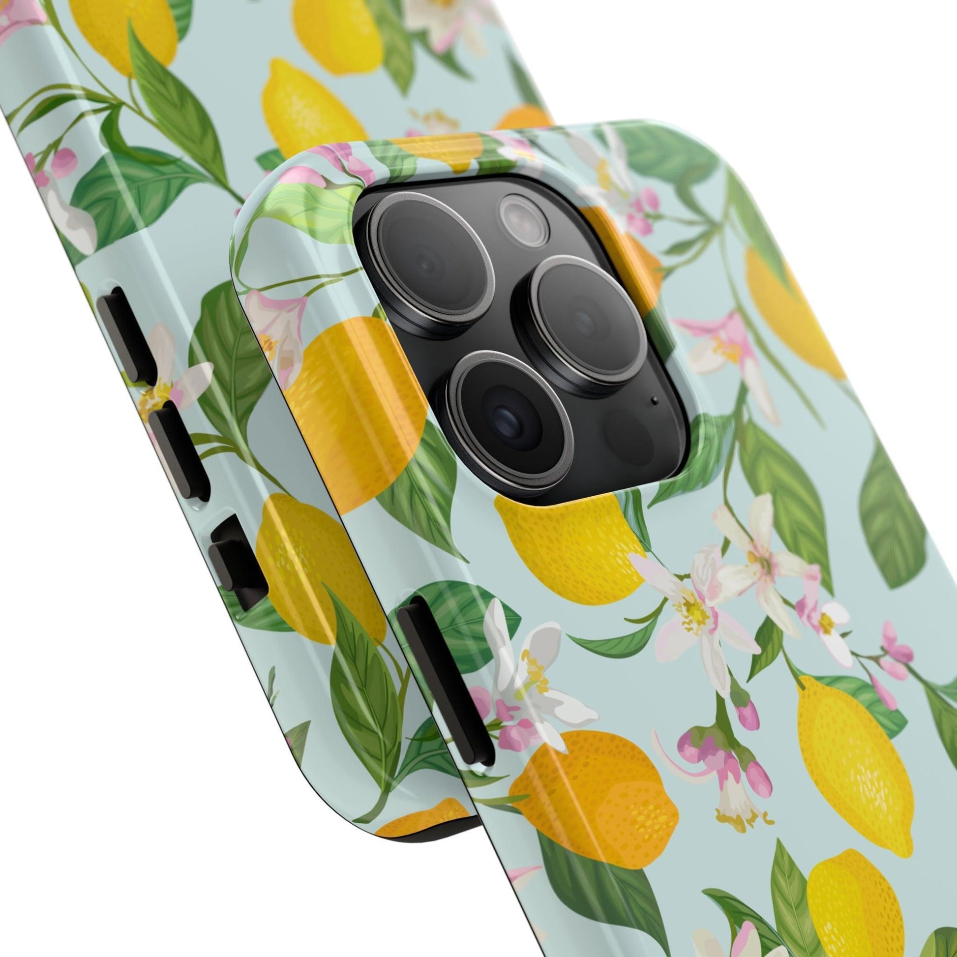 Lemon Blossoms Phone Case - Departures Print Shop