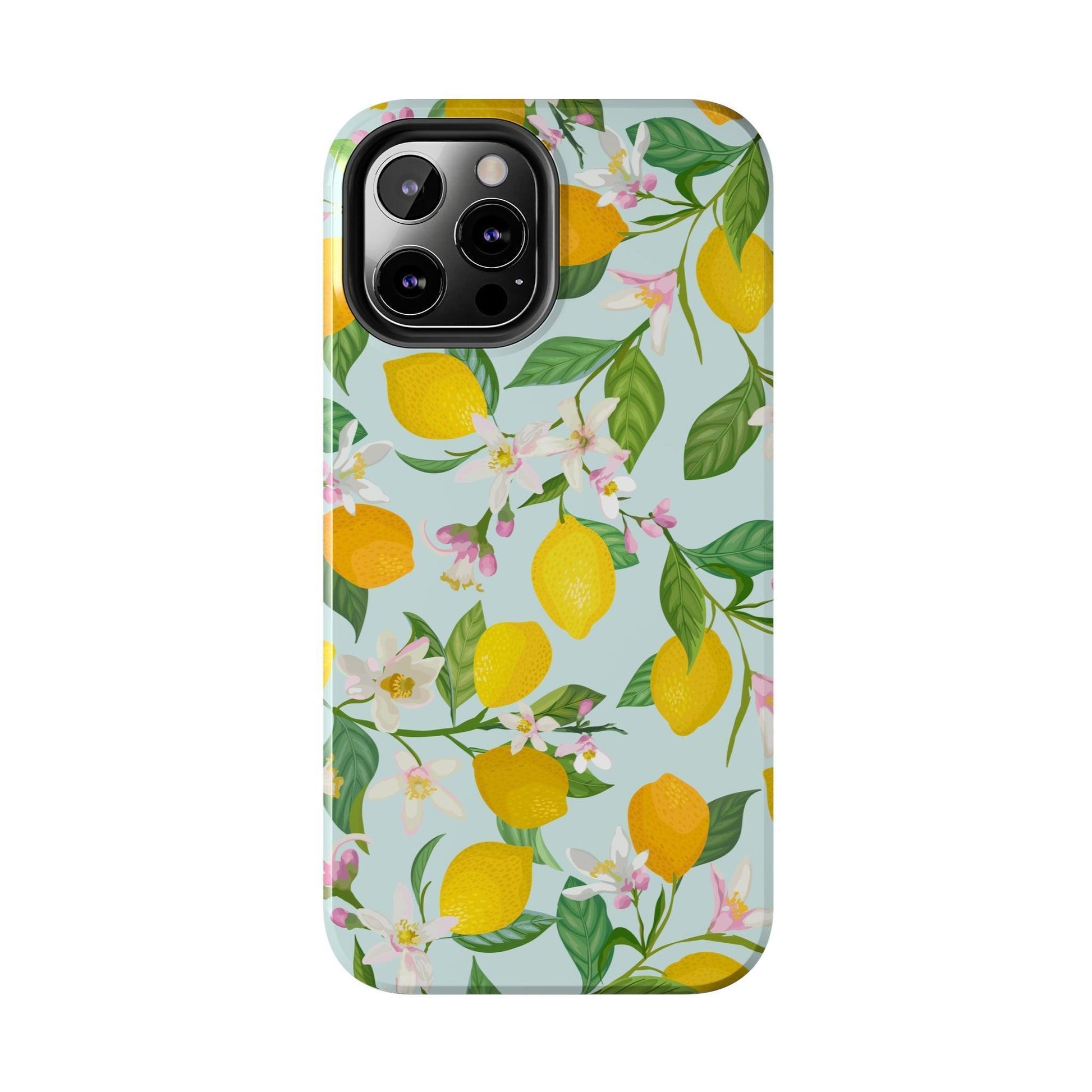 Lemon Blossoms Phone Case - Departures Print Shop