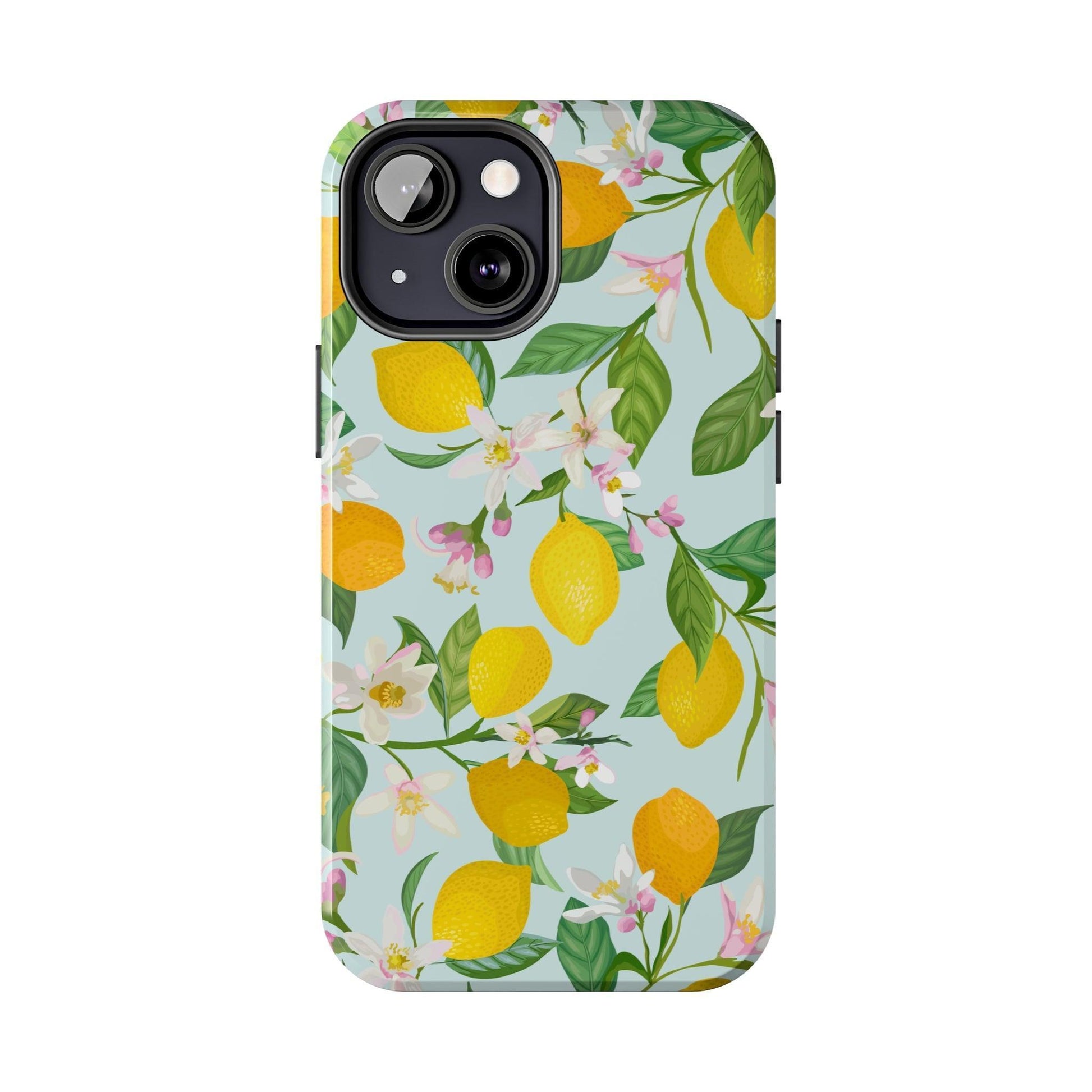 Lemon Blossoms Phone Case - Departures Print Shop