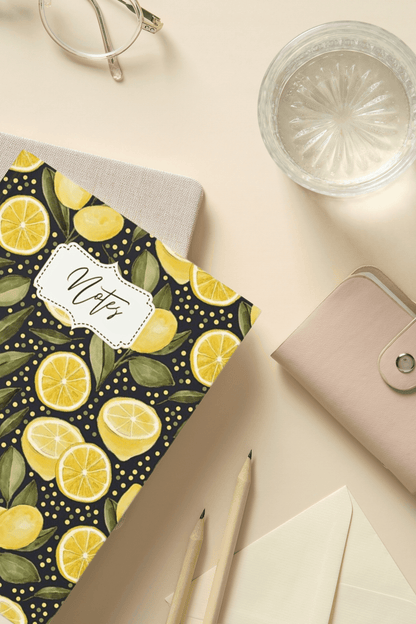 Limoncello | Lemon Print Notebook - Departures Print Shop