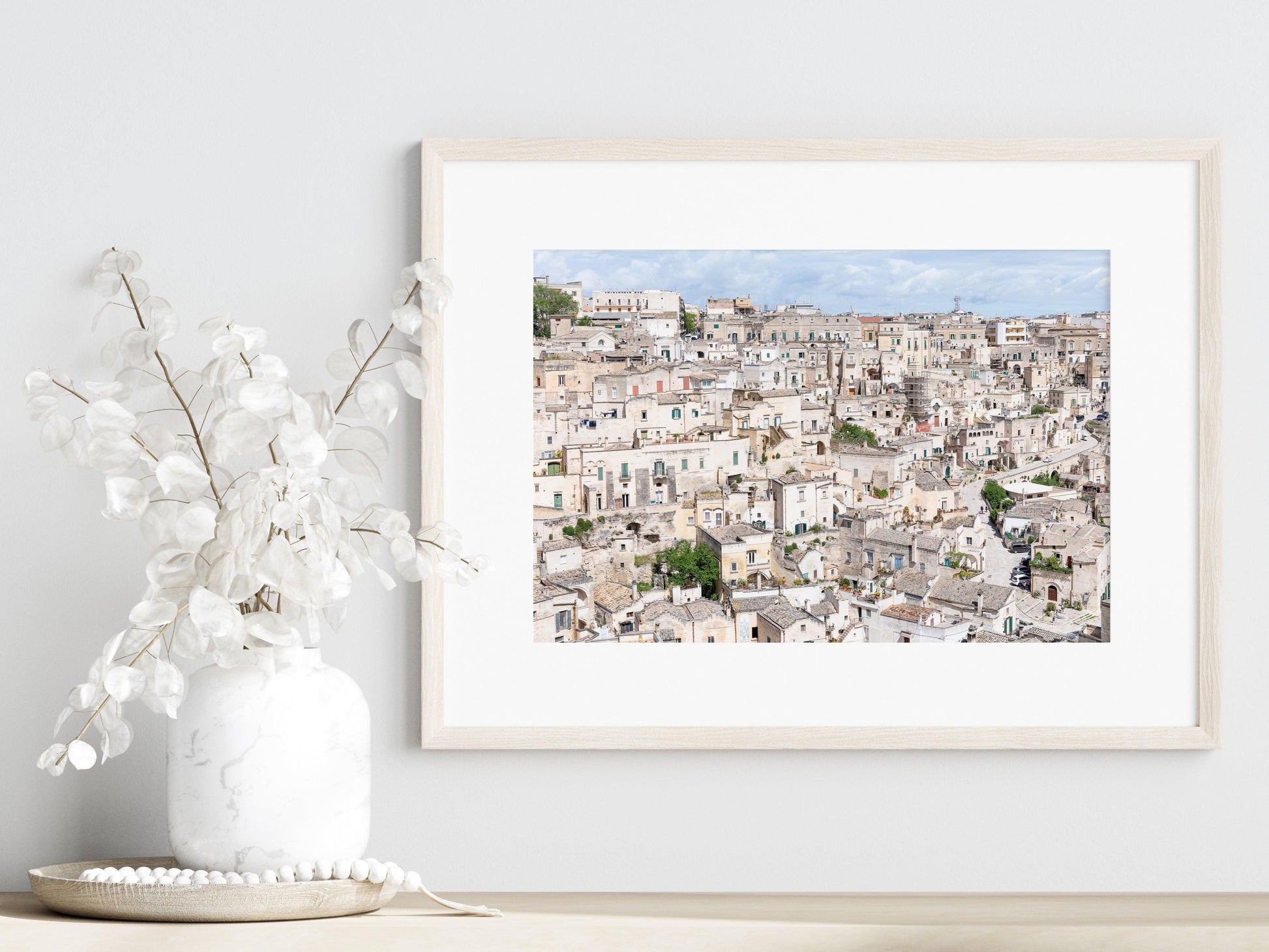 Matera Cityscape | Italy Photography Print - Departures Print Shop