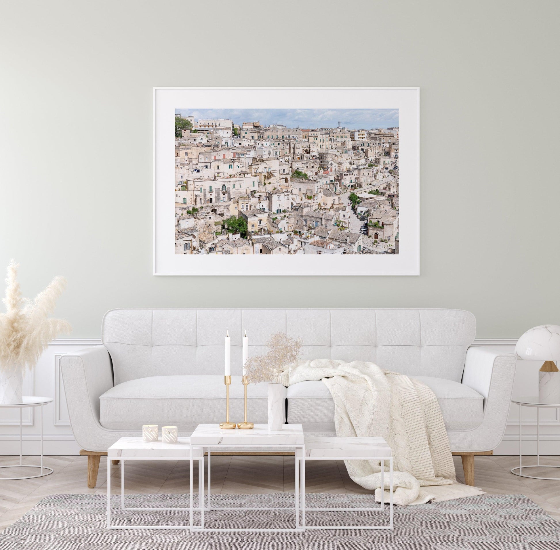 Matera Cityscape | Italy Photography Print - Departures Print Shop