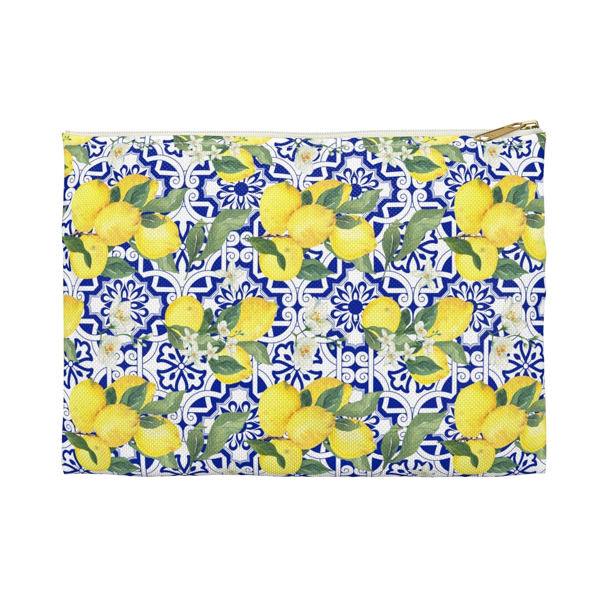 Meet Me in Capri | Lemon Print Travel Bag - Departures Print Shop