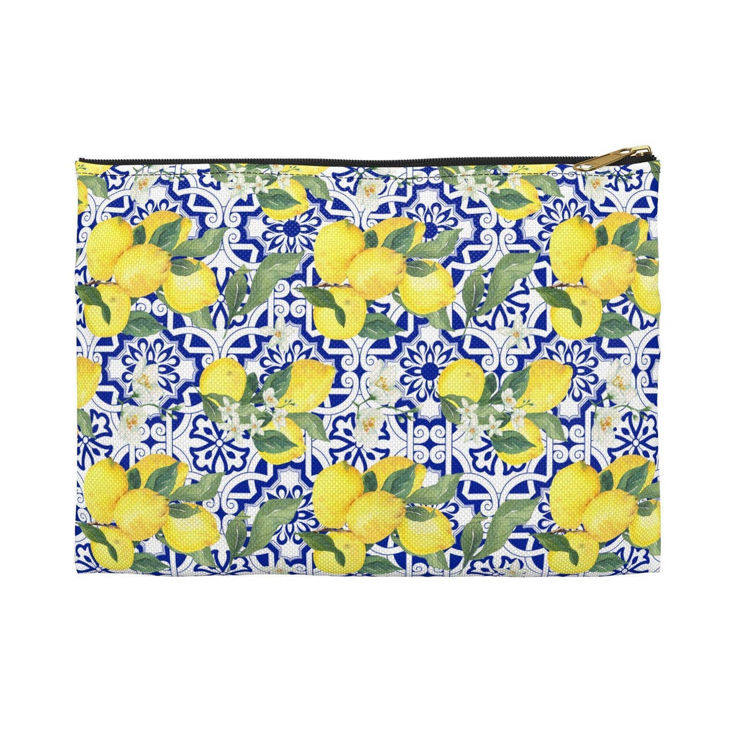 Meet Me in Capri | Lemon Print Travel Bag - Departures Print Shop
