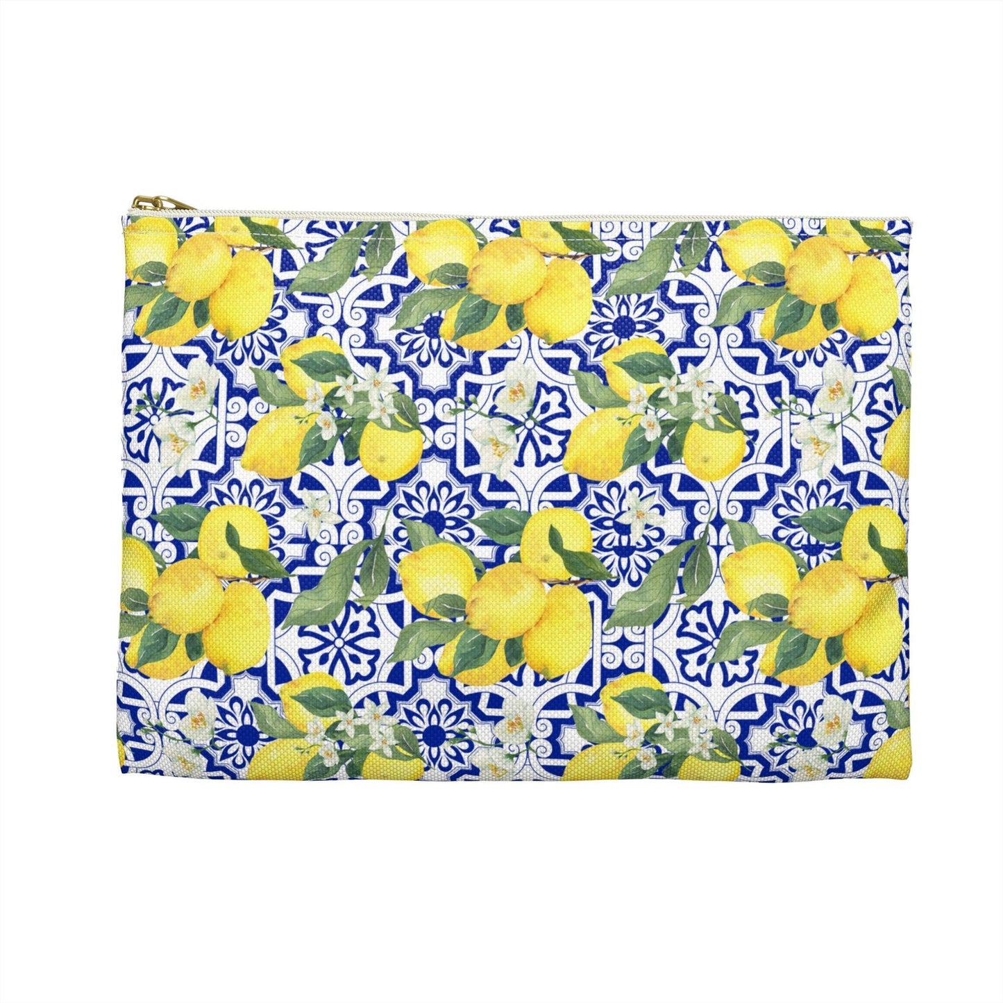 Meet Me in Capri | Lemon Print Travel Bag - Departures Print Shop