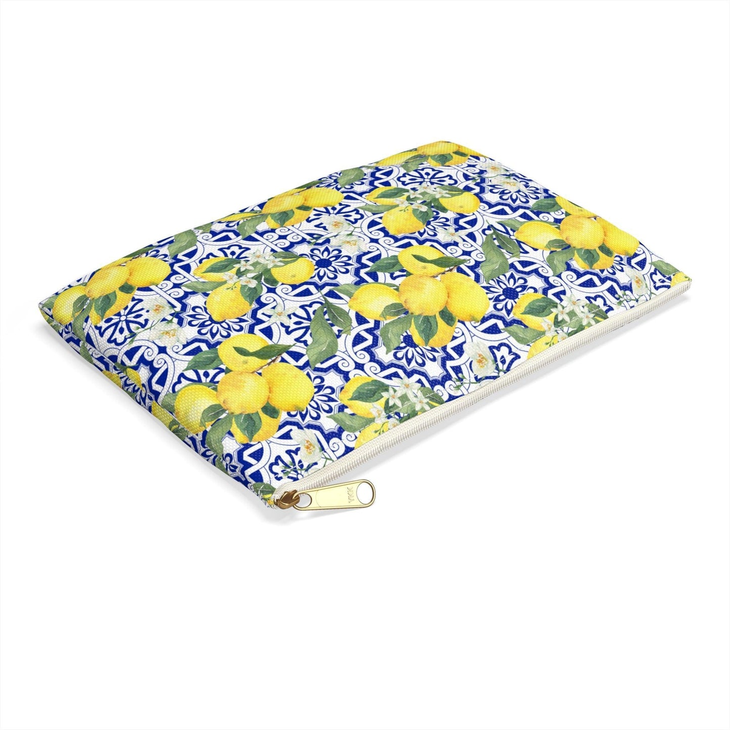 Meet Me in Capri | Lemon Print Travel Bag - Departures Print Shop