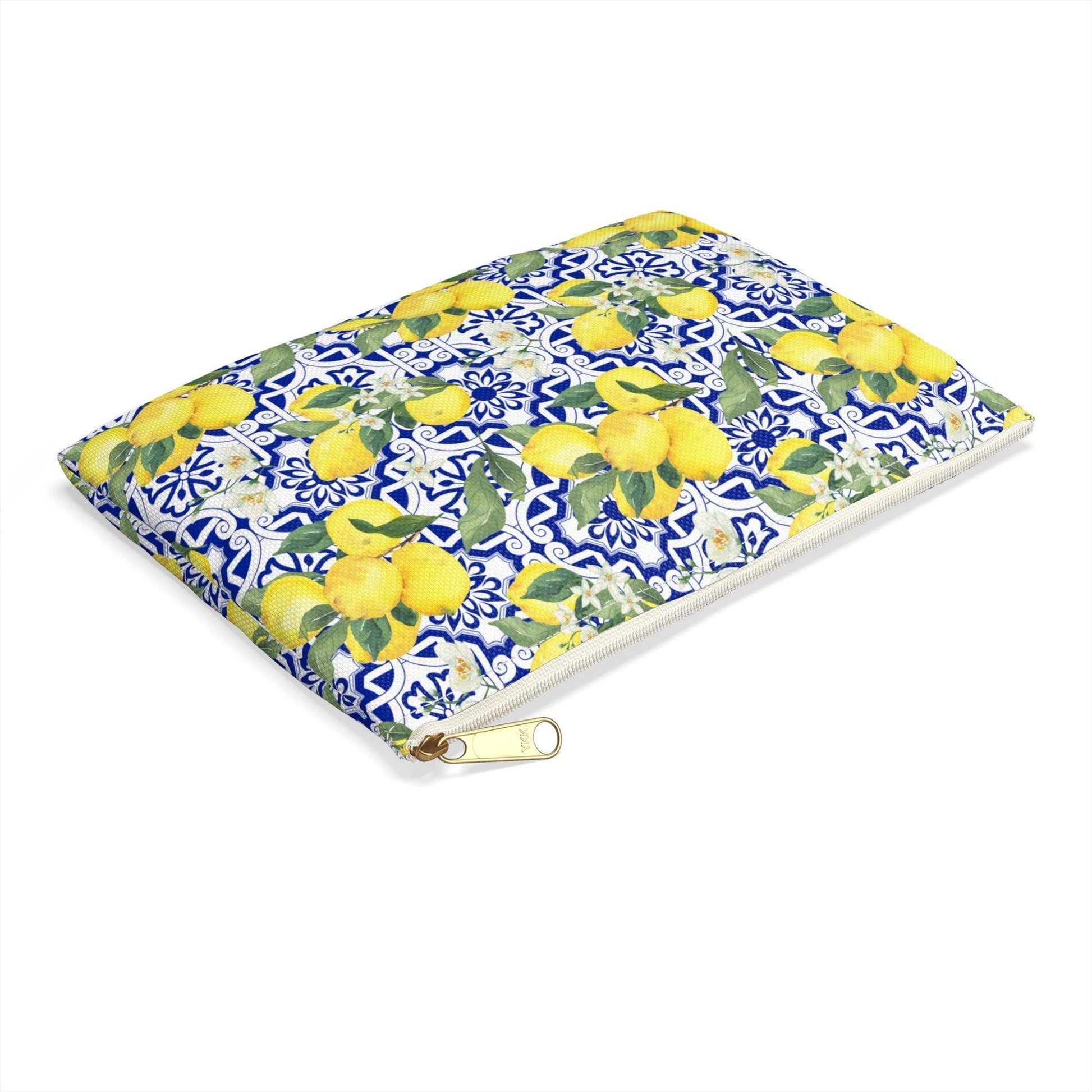 Meet Me in Capri | Lemon Print Travel Bag - Departures Print Shop