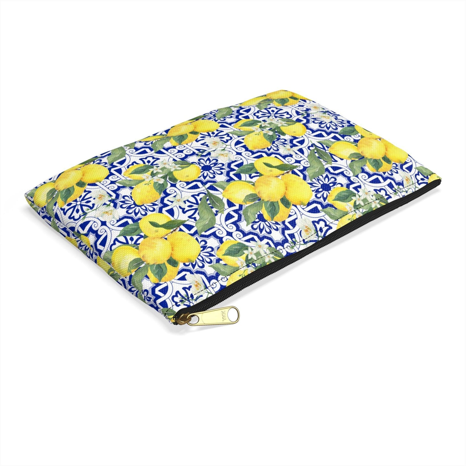 Meet Me in Capri | Lemon Print Travel Bag - Departures Print Shop