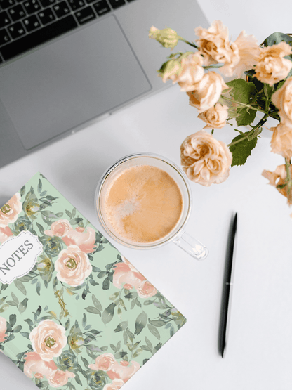 Memphis | Floral Print Notebook - Departures Print Shop