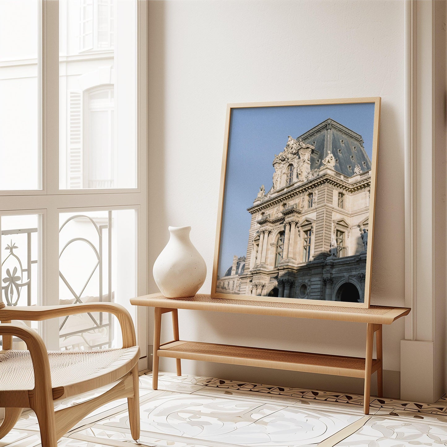 The Louvre Museum Paris Print