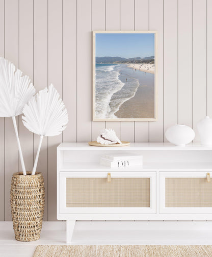 Santa Monica Beach Print