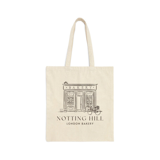 Notting Hill London Bakery Canvas Tote Bag - Departures Print Shop