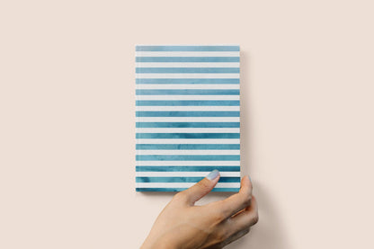 Ocean Blue Travel Notebook - Departures Print Shop