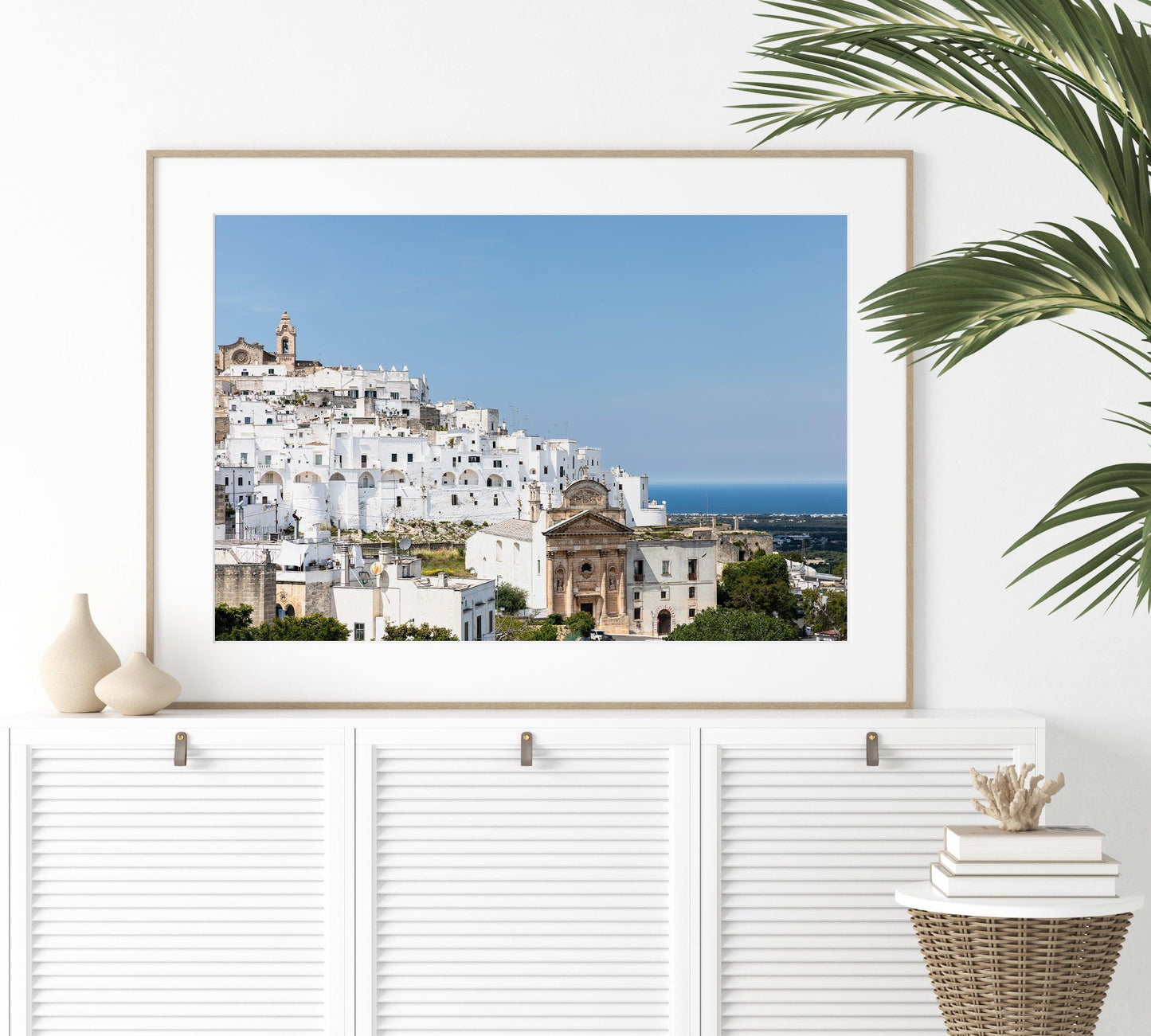 Ostuni Cityscape | Italy Photography Print - Departures Print Shop