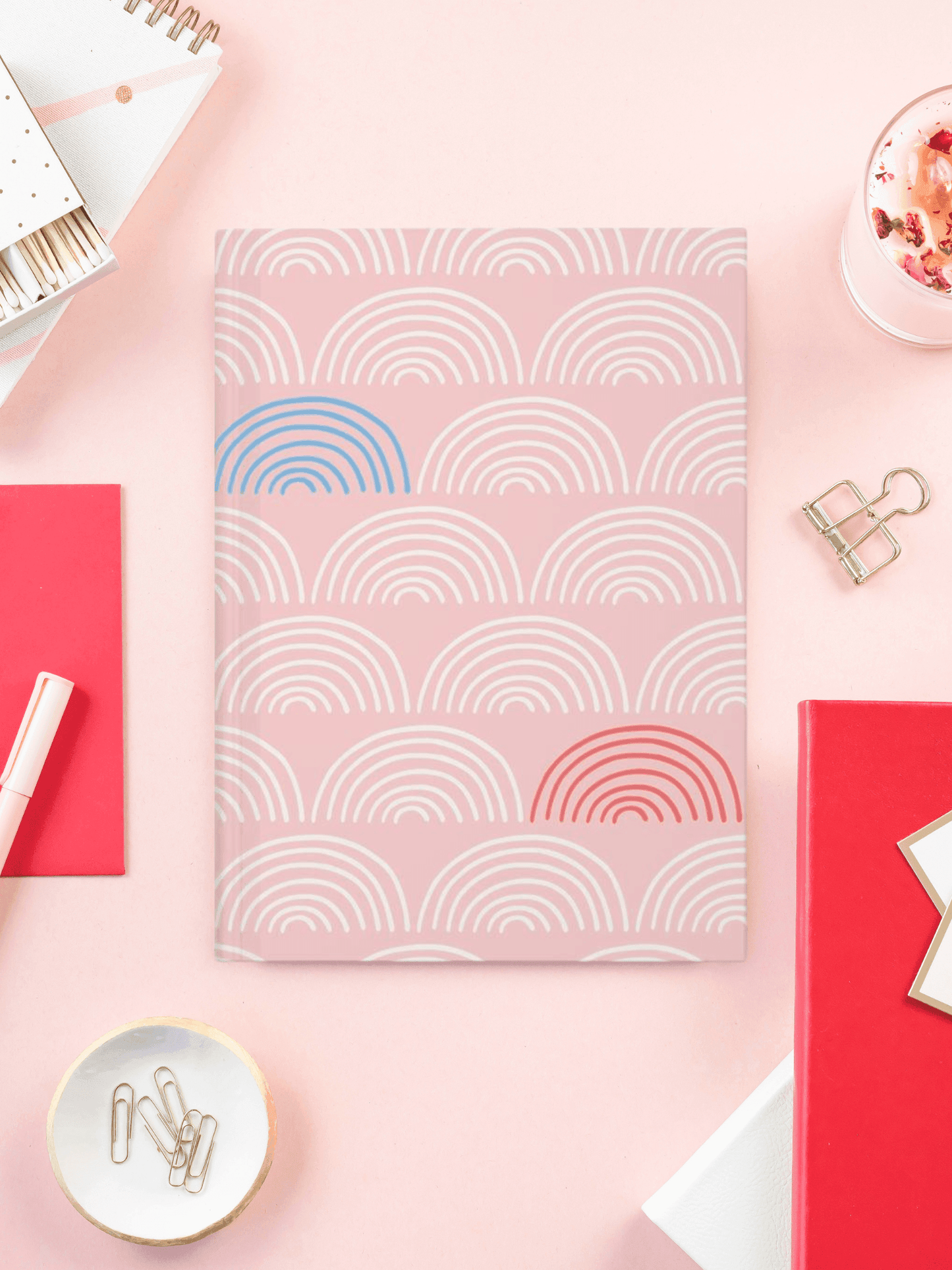 Over The Rainbow | Rainbow Print Notebook - Departures Print Shop